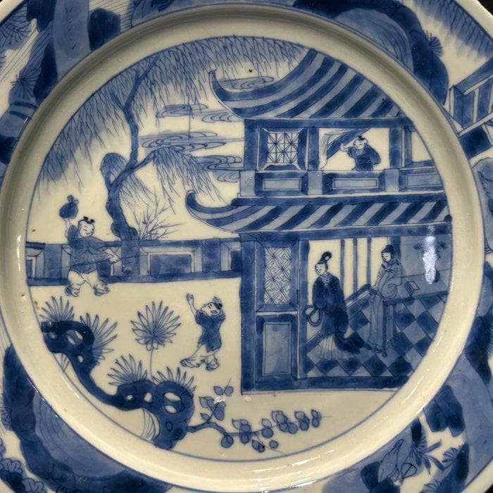Assiette - Porcelaine, Argent - assiette bleu et blanc, Antiquités & Art, Antiquités | Autres Antiquités