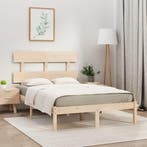vidaXL Bedframe massief hout 160x200 cm, Verzenden, Nieuw