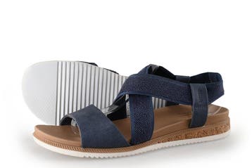 Bobs Sandalen in maat 39 Blauw, Sandalen of Muiltjes, Zo goed als nieuw, Bobs, Verzenden