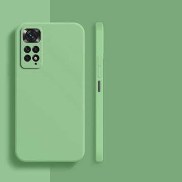 Xiaomi Redmi Note 11 Pro Plus Square Silicone Hoesje -, Verzenden, Nieuw