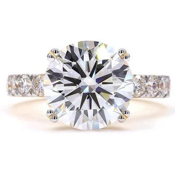 Zonder minimumprijs - Ring - 18 karaat Geel goud - 5.99ct., Nieuw