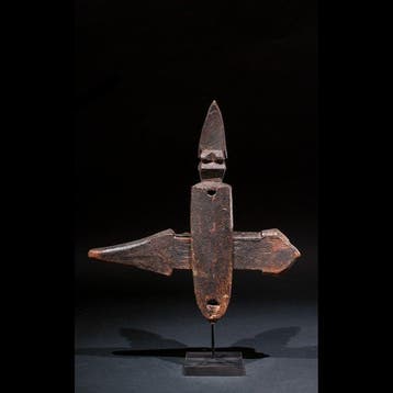 Serrure de porte - crocodile - Dogon - Mali
