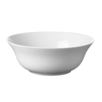Saladeschalen | DELTA | Porselein | Wit | 275cl | 6 Stuks |, Verzenden, Nieuw in verpakking