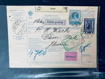Oostenrijk 1870/1930 - Hongarije/Oostenrijk - Poststukken,, Gestempeld