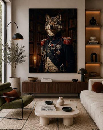 Anonymous - Wolf — Napoleonic General - 2020s, Antiek en Kunst