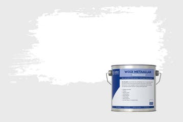 Wixx Aqua Metaallak Roestwerend Wit 10L, Verzenden, Nieuw, Wit