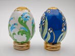 Œuf Fabergé - 2 œufs de la Maison Fabergé - Porcelaine, Antiquités & Art