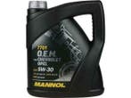 Origineel MANNOL 4L 7701 5W-30 API SN/SM/CF GM dexos2, Ophalen of Verzenden