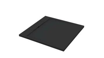 Douchebak Just-Solid 90x90x3,5cm Zwart, Huis en Inrichting, Badkamer | Badkamermeubels, Ophalen of Verzenden, Nieuw