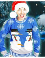 Kersttrui Dirty snowman voor zowel mannen als vrouwen, Ophalen of Verzenden