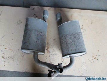 uitlaatpot achter Jaguar S Type 4.0 XR823680 / XR823682, Nieuw, Jaguar