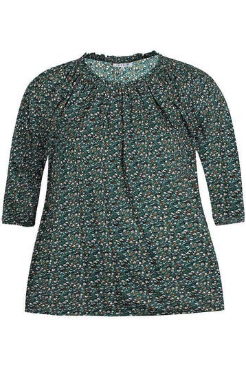 Blouse INGE Zhenzi ruche elastiek ha maat M=46-48, Verzenden
