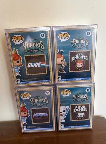 Funko - Funko Pop - Funko Fundays Online - Mix Funko Pop: 4, Antiek en Kunst, Antiek | Speelgoed