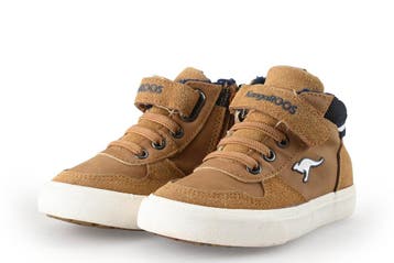 Kangaroos Sneakers Jongens in maat 24 Bruin, Verzenden, Schoenen