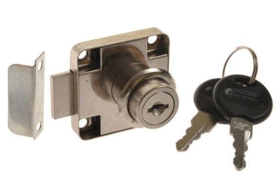 Meubel cilinderslot inbouw kast vernikkeld, Diensten en Vakmensen, Reparatie en Onderhoud | Sloten