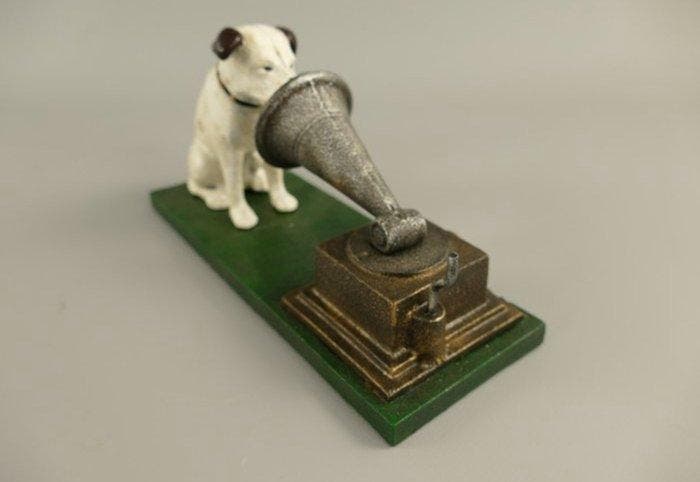 His Masters Voice, Rogers foundry Birmingham - Nipper, Antiek en Kunst, Curiosa en Brocante