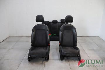 Stoelen leren alcantara set verwarmd Audi Q3 8U, Verzenden, Gebruikt, Audi