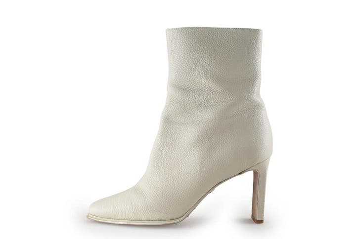 Josh V Enkellaarzen in maat 40 Wit, Kleding | Dames, Schoenen, Wit, Zo goed als nieuw, Lage of Enkellaarzen, Verzenden