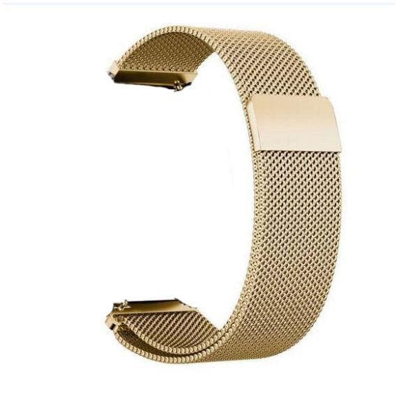 DrPhone Universele Magnetische Milanese Armband - 22mm -, Bijoux, Sacs & Beauté, Montres connectées, Envoi