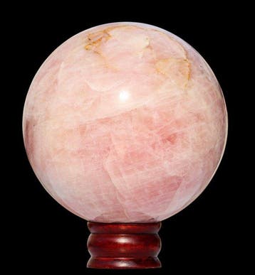 Grote 5,2 kg natuurlijke roze rozenkwarts kristalbol – 155
