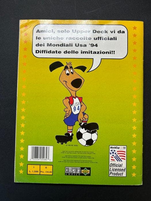 Upper Deck World Cup Usa 94 - 1 Compleet album - Near Mint, Verzamelen, Stickers