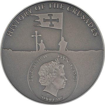 Cookeilanden. 5 Dollars 2023 - Prussian Crusade – Northern