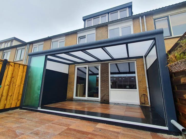 Veranda, overkapping, glazen schuifwand, carport BESTE Prijs, Jardin & Terrasse, Verrières