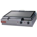 Stoomgrill | Met RVS rooster | Bakplaat 600x340mm | 7,5kW |, Verzenden, Nieuw in verpakking
