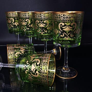 Artemisia - Drinkset - Arno Vino - Kristal, gouden zecchino
