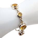Zonder minimumprijs - Armband Zilver - Citrine, Nieuw