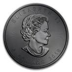 Canada. 5 Dollars 2018 1oz Canadian Silver Maple Leaf Blood