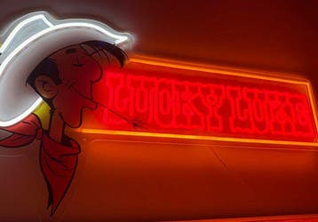 Enseigne néon publicitaire Lucky Luke - Lichtbord -