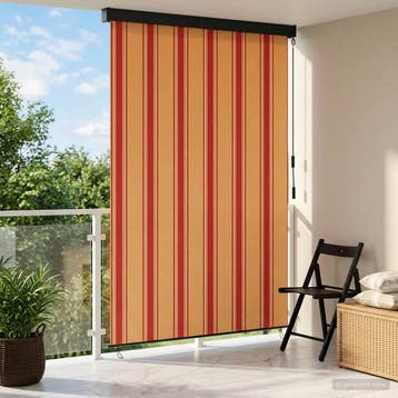 vidaXL Rolgordijn Multikleur 100 x 250 cm Stof en Aluminium, Verzenden