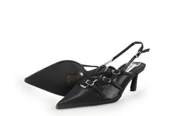 Steve Madden Slingbacks in maat 37½ Zwart, Kleding | Dames, Schoenen, Verzenden, Zwart, Steve Madden, Zo goed als nieuw