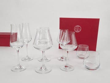 Baccarat - Thomas Bastide - Verre à vin (8) - Château -
