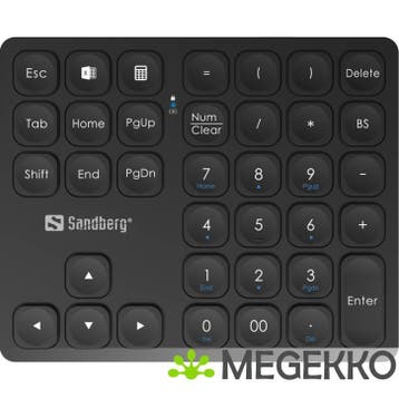 Sandberg Wireless Numeric Keypad Pro, Verzenden, Nieuw