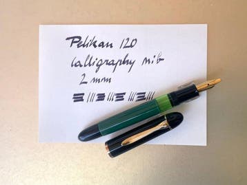 Pelikan - Pelikan 120 calligraphy nib 2mm vintage - Stylo, Nieuw