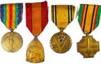 Belgique. four military decorations First and Second World