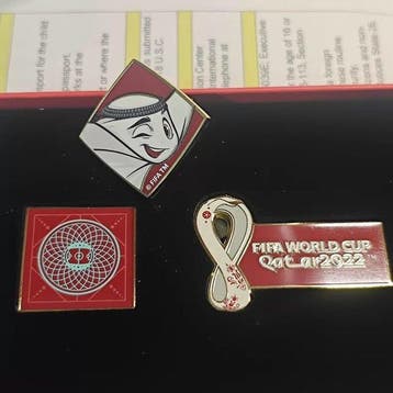 FIFA World Cup - 2022 - Broche, Ensemble de badges de la, Nieuw