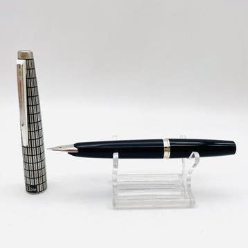 Pilot - Elite silver grid cap 18K H375 - Zonder minimumprijs