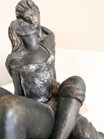 Miguel Senserrich (1933) - Couple enlacé