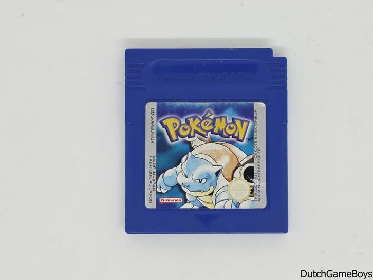 Gameboy Classic - Pokemon - Blue Version - Working Save - EU, Games en Spelcomputers, Games | Nintendo Game Boy, Gebruikt, Verzenden