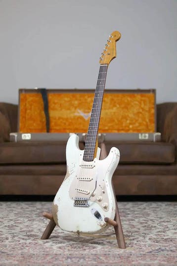 Fender Custom Shop 59 Stratocaster Heavy Relic | White, Verzenden