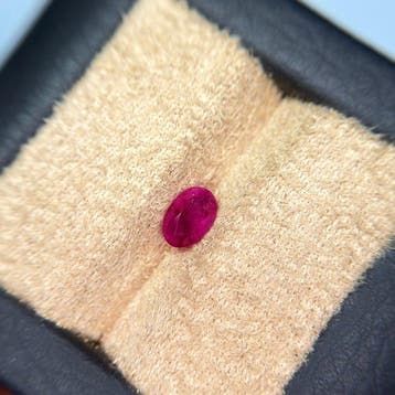 Zonder minimumprijs - 1 pcs Rood Robijn - 1.18 ct -, Handtassen en Accessoires, Nieuw