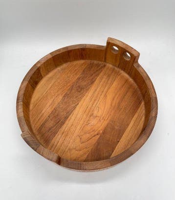 Woodline - Birgit Krogh - Dienblad - Hout - Teakhouten