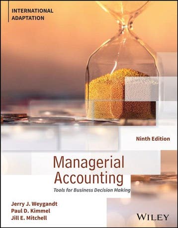 Managerial Accounting 9781394225323 Jerry J. Weygandt, Boeken, Verzenden, Zo goed als nieuw, Jerry J. Weygandt
