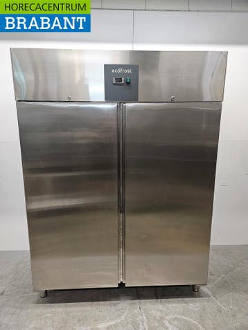 Réfrigérateur Ecofrost double porte en acier inoxydable 1300, Verzenden