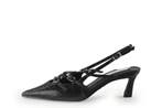 Steve Madden Slingbacks in maat 37 Zwart, Kleding | Dames, Schoenen, Verzenden, Zwart, Steve Madden, Zo goed als nieuw