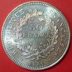France. Ve République. 50 Francs 1976/1977 Hercule (lot of 2