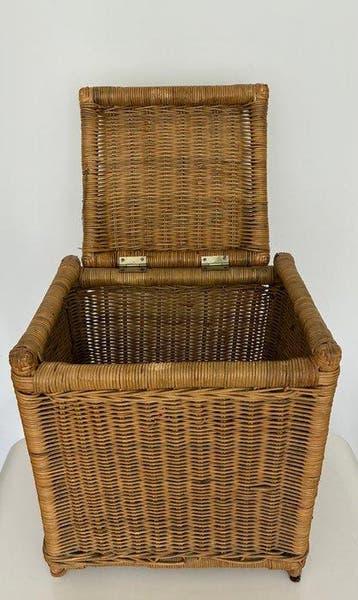 Mand - Rattan - Grote stevige opbergmand